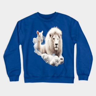 Lamb and Lion. Crewneck Sweatshirt